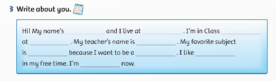 Family and Friends 5 Starter Lesson 4