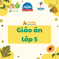Giáo án lớp 5 sách Kết nối tri thức (12 môn)