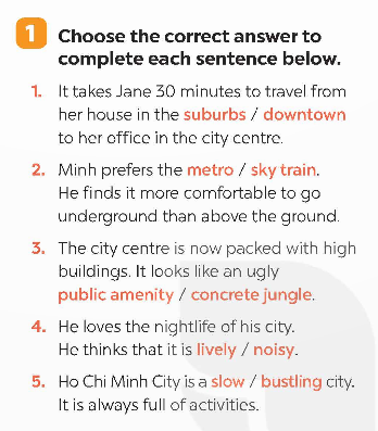 Tiếng Anh 9 Global Success Unit 2 Looking back