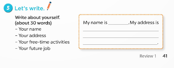 Tiếng Anh lớp 5 Global Success Review 1