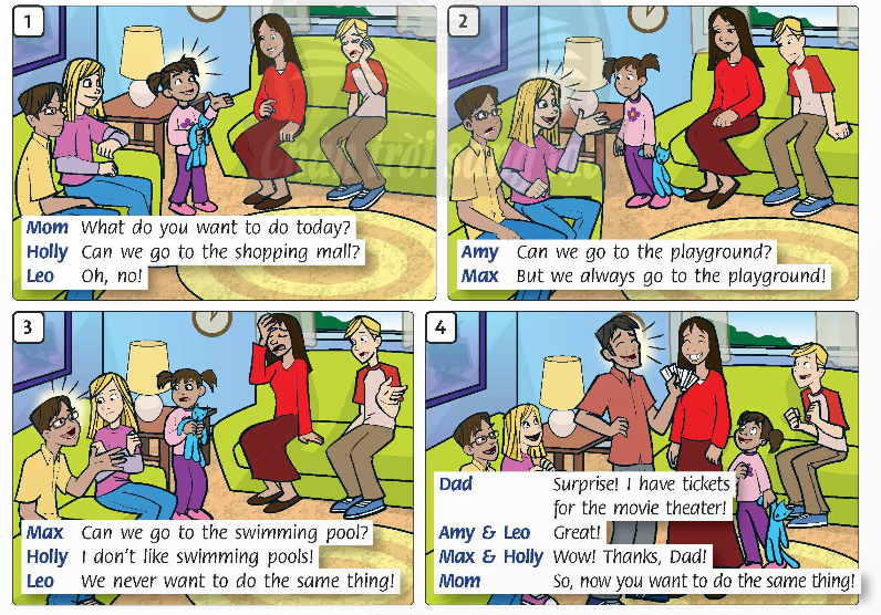 Family and Friends 5 Unit 2 Lesson 1