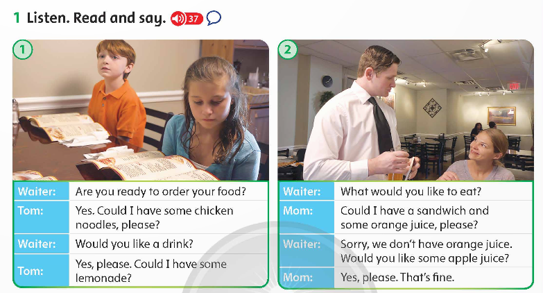 Family and Friends 5 National Edition Fluency Time 1 Lesson 1