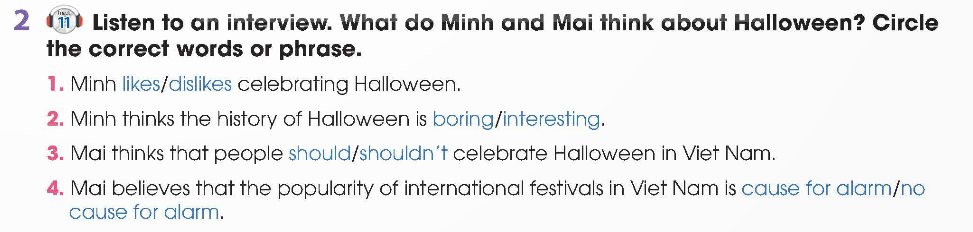 Tiếng Anh 12 Global Success Unit 2 Listening