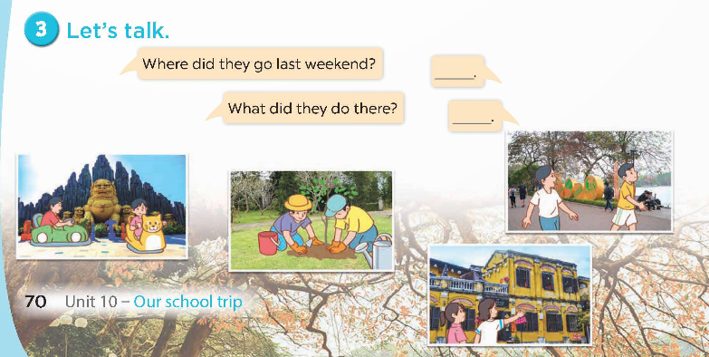 Tiếng Anh lớp 5 Global Success Unit 10 Lesson 2