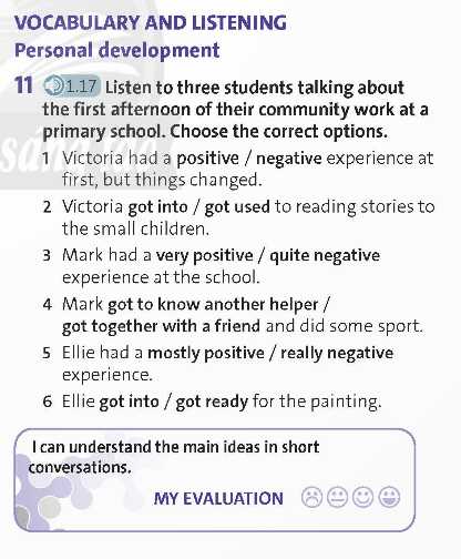 Tiếng Anh 9 Progress Review 1 trang 28 Friends Plus