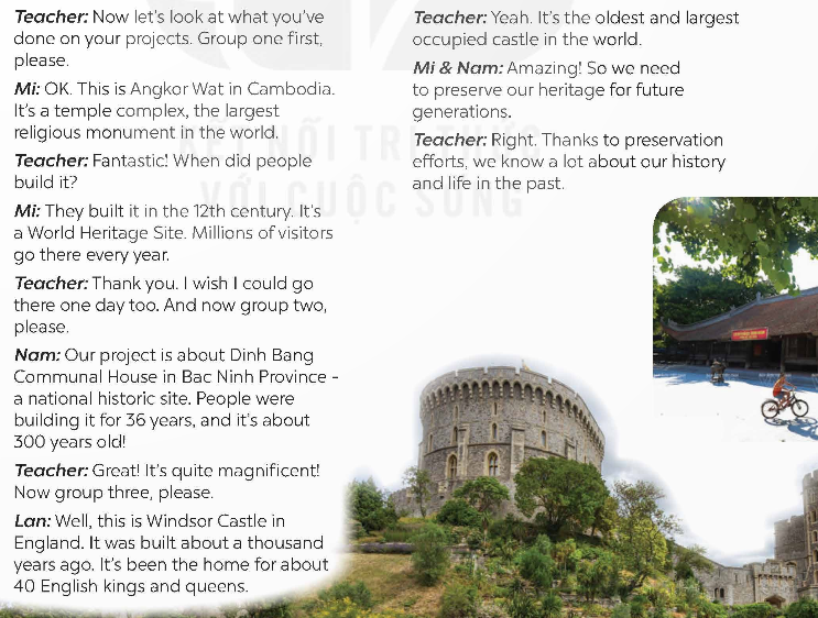 Tiếng Anh 9 Global Success Unit 4 Getting Started