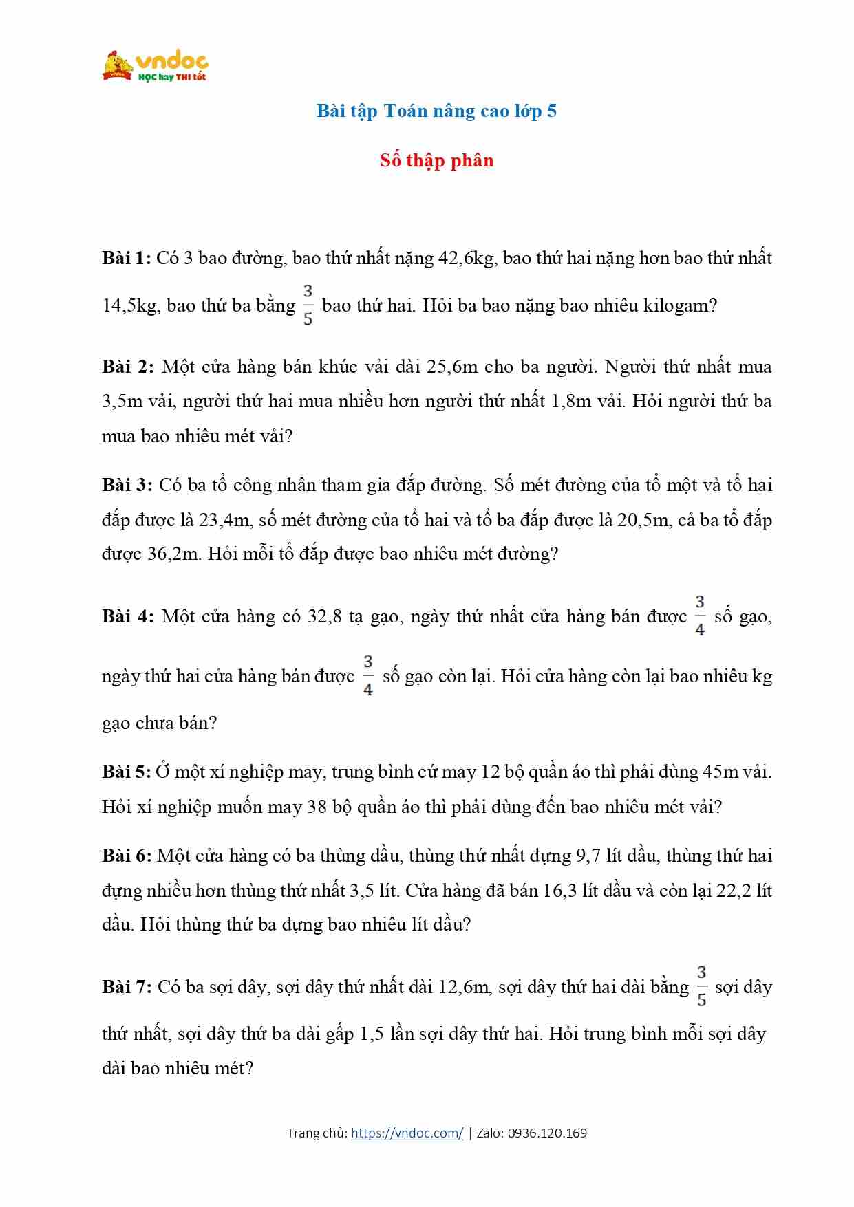bai tap toan nang cao lop 5 ve so thap phan page 0001*599103