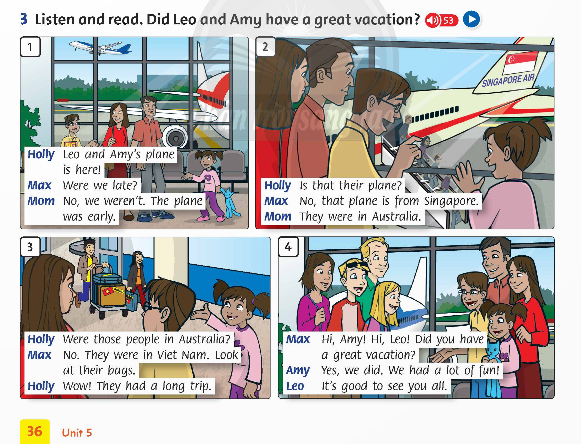Family and Friends 5 National Edition Unit 5 Lesson 1