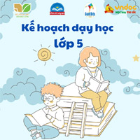 Kế hoạch dạy học lớp 5 năm 2025 - 2026