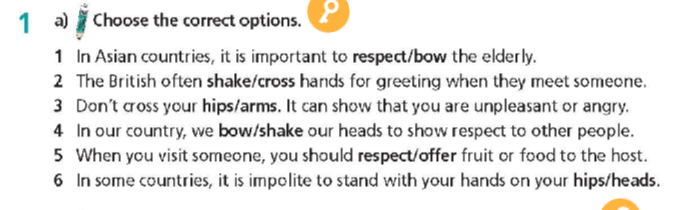 Tiếng Anh 9 Welcome back trang 6 7