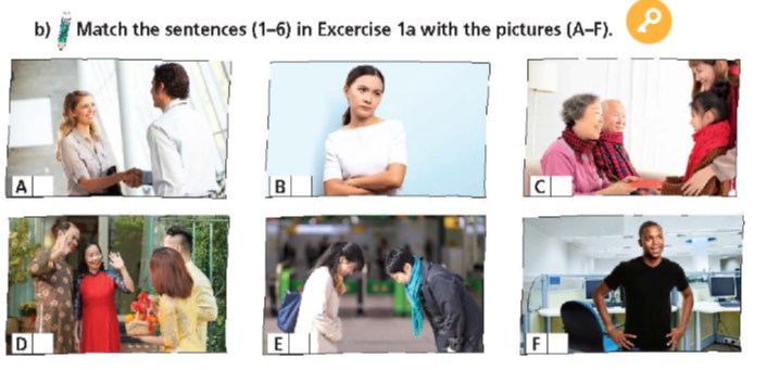 Tiếng Anh 9 Welcome back trang 6 7