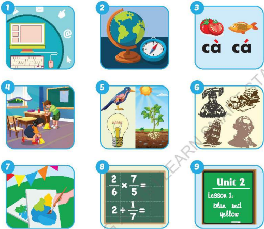 Tiếng Anh lớp 5 unit 1 lesson 1 i-Learn Smart Start