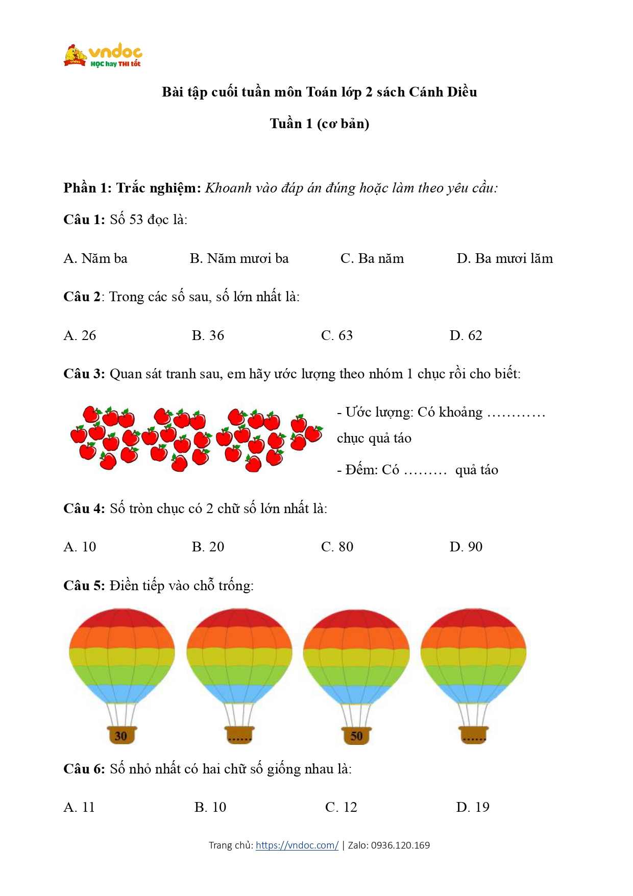 de kiem tra cuoi tuan toan lop 2 tuan 1 co ban page 0001*601590