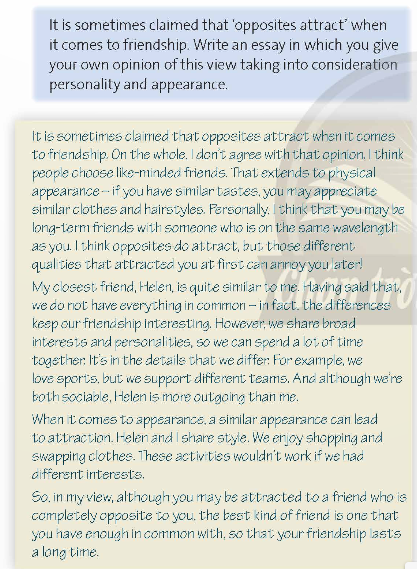 Tiếng Anh 12 Friends Global Unit 1 1H Writing