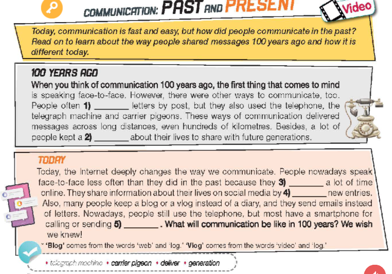 Tiếng Anh 9 Unit 1 1a Reading