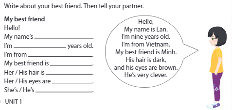 Tiếng Anh 5 Wonderful world Unit 1 lesson 3