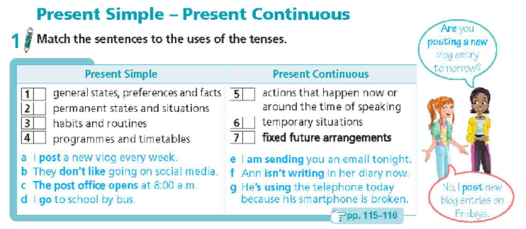 Tiếng Anh 9 Right On Unit 1 1b Grammar
