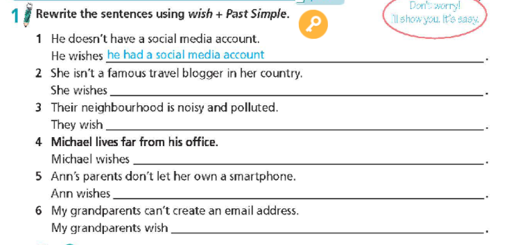 Tiếng Anh 9 Right On Unit 1 1e Grammar