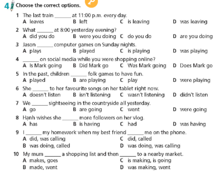 Tiếng Anh 9 Right On Unit 1 1e Grammar