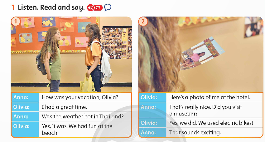 Family and Friends 5 National Edition Fluency Time 2 Lesson 1
