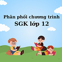 Phân phối chương trình Địa lí 12 Kết nối tri thức