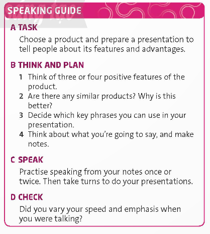 Tiếng Anh 9 Unit 3 Speaking Friends Plus