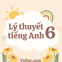 Từ vựng unit 8 lớp 6 Going away