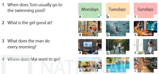 Tiếng Anh 5 Wonderful world Review 2 Part 2