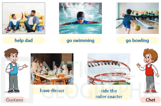 Tiếng Anh 5 Wonderful world Unit 4 lesson 3