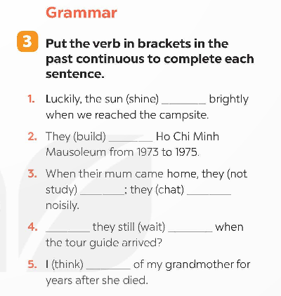 Tiếng Anh 9 Global Success Unit 4 Looking back