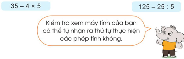 Sử dụng máy tính cầm tay