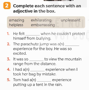 Tiếng Anh 9 Global Success Unit 5 A Closer Look 1