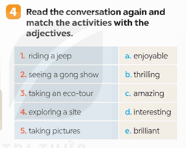 Tiếng Anh 9 Global Success Unit 5 Getting Started