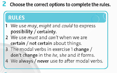 Tiếng Anh 9 Unit 4 Language Focus trang 41