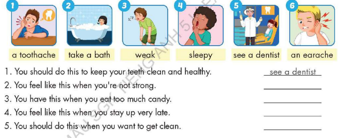 Tiếng Anh lớp 5 unit 5 Review and Practice i-Learn Smart Start