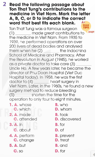 Tiếng Anh 12 Global Success Review 1 Skills