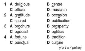 Tiếng Anh 12 Bright Progress Check (Units 3 - 4)