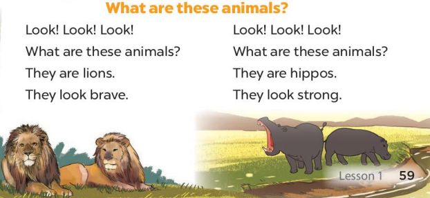 Tiếng Anh lớp 4 unit 19 lesson 1 trang 58 59 Global Success