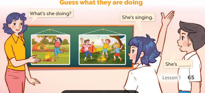 Tiếng Anh lớp 4 unit 20 lesson 1 trang 64 65 Global Success