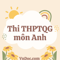 Câu bị động ôn thi THPT Quốc gia 2024 môn Anh