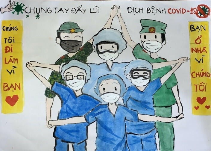 Vẽ tranh giới thiệu truyền thống tốt đẹp của dân tộc Việt Nam