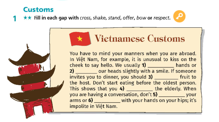 SBT Tiếng Anh 9 Right On Welcome back trang 4 5