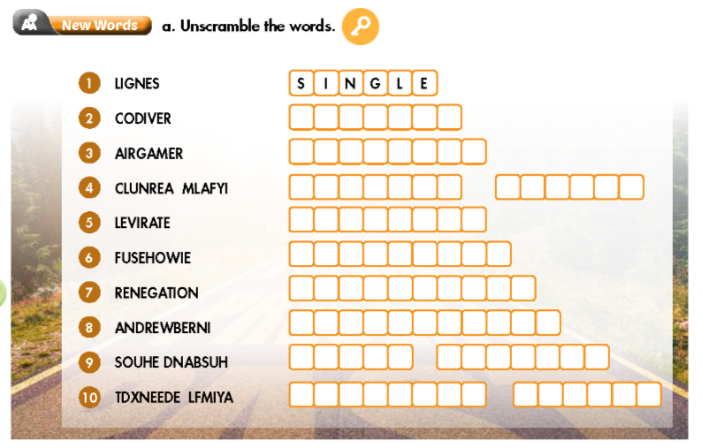 Sách bài tập Tiếng Anh 9 Smart World Unit 2 Lesson 1