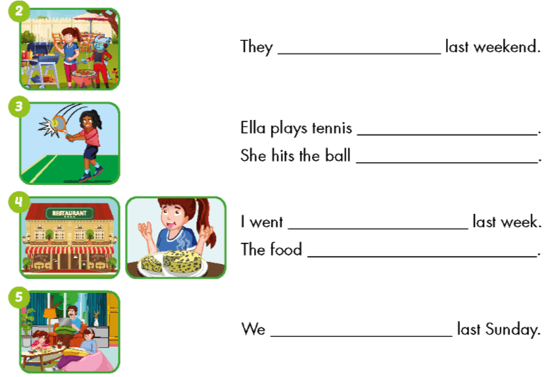 Sách bài tập Tiếng Anh lớp 5 Unit 3 Review and practice i-Learn Smart Start