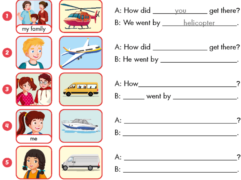 Sách bài tập Tiếng Anh lớp 5 Unit 4 Lesson 3 i-Learn Smart Start