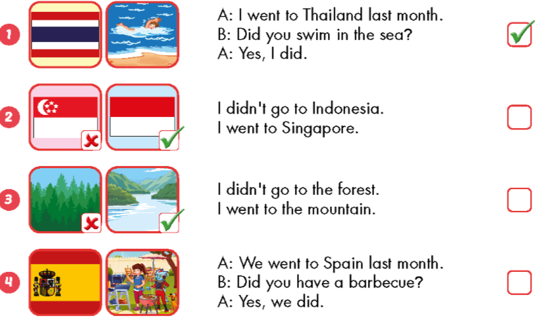 Sách bài tập Tiếng Anh lớp 5 Unit 4 Review and practice i-Learn Smart Start