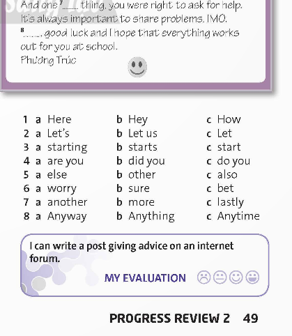 tieng anh 9 progress review 2 trang 49 friends plus 4*608119
