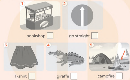 Sách bài tập tiếng Anh lớp 4 Self-check 4