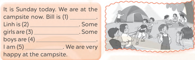 Sách bài tập tiếng Anh lớp 4 unit 20 Global success