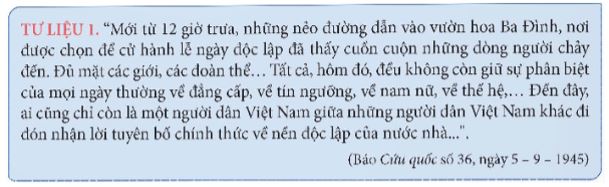 Giải Sử 12 trang 34 Kết nối